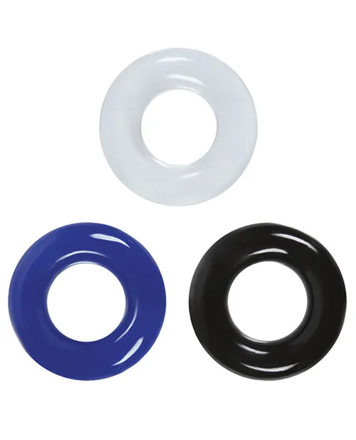 Renegade Stamina Rings Asst Colors NS Novelties Male Sex Toys