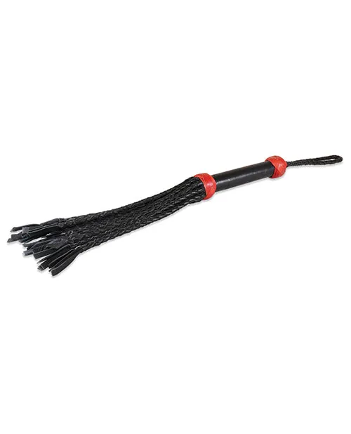 Sultra Male Sex Toys Sultra 16 Lambskin Wrapped Grip Flogger