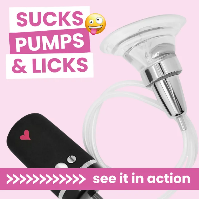 TooTimidcom Female Sex Toys Vibrating Tongue Teaser Clit Pussy Pump