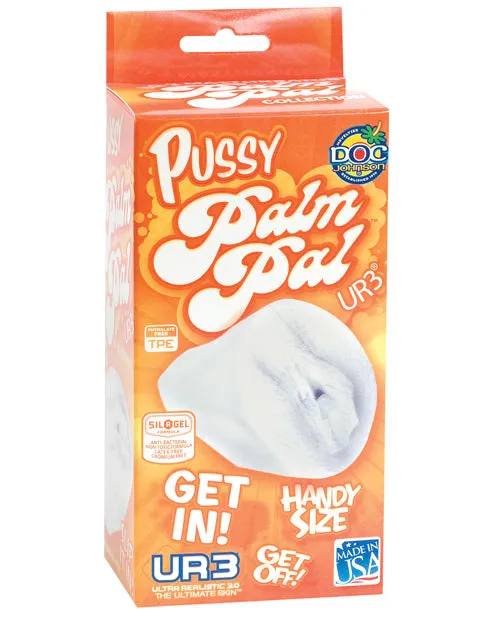 Ultraskyn Pussy Palm Pal Clear Doc Johnson Male Sex Toys