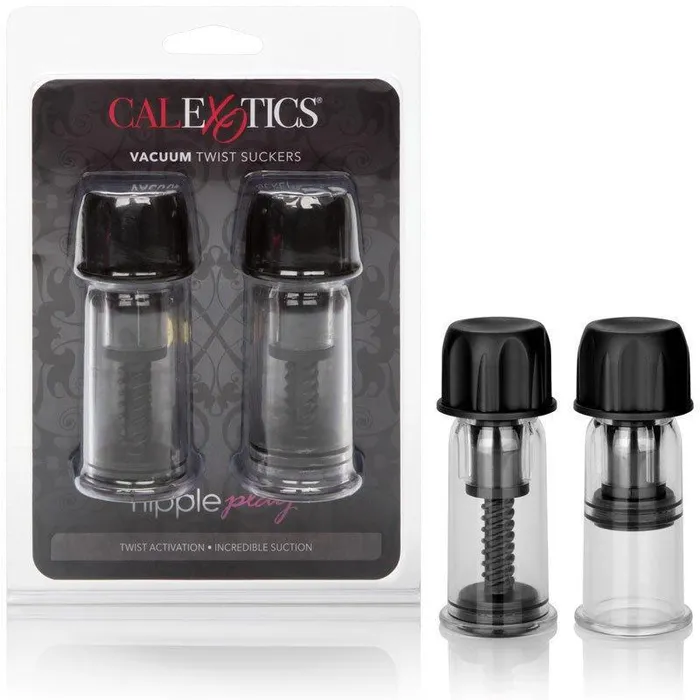 Vacuum Twist Nipple Suckers California Exotics Male Sex Toys