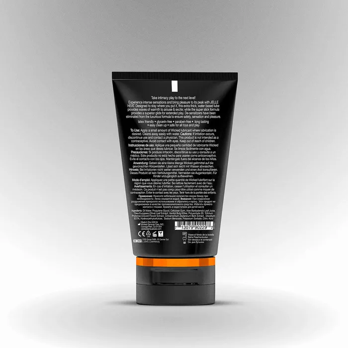 Wicked Aqua Jelle Heat Warming Waterbased Lubricant Wicked Sensual Care Lubricants