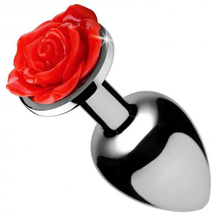 XR Brands Male Sex Toys Booty Sparks Rose Anal Plug Great Beginners Toy
