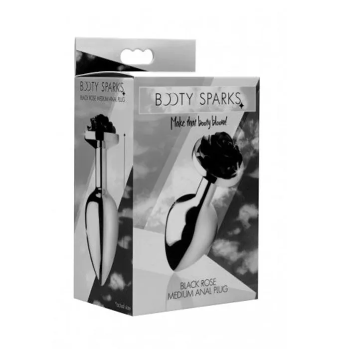 XR Brands Male Sex Toys Booty Sparks Rose Anal Plug Great Beginners Toy